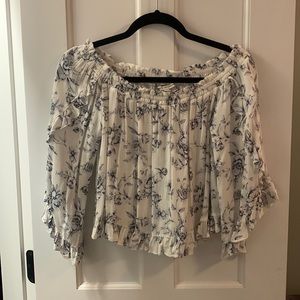 American Eagle off the shoulder top